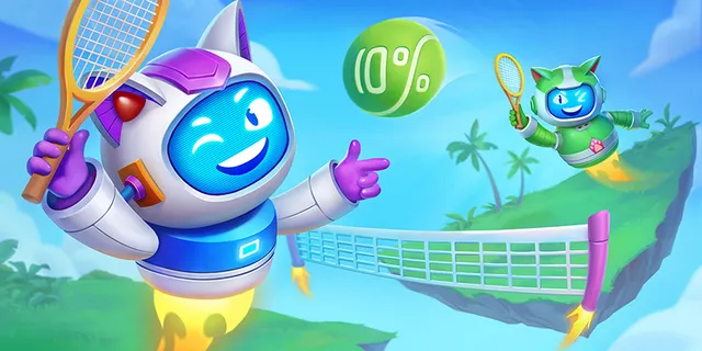 Cashback Bonus 10% up to €500